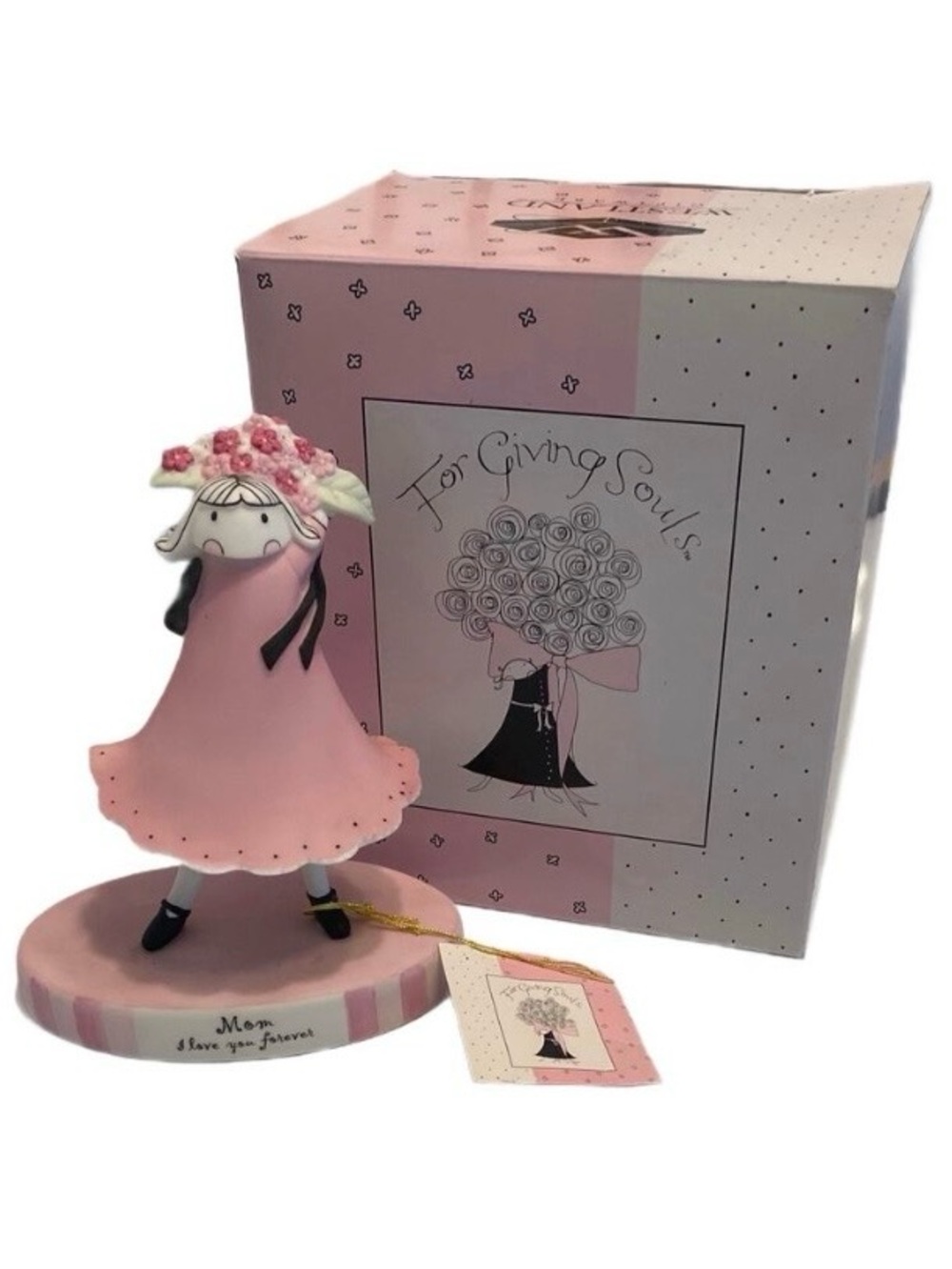Gift for Mom!  NIB Mom I love You Forever Figurine by For Giving Souls